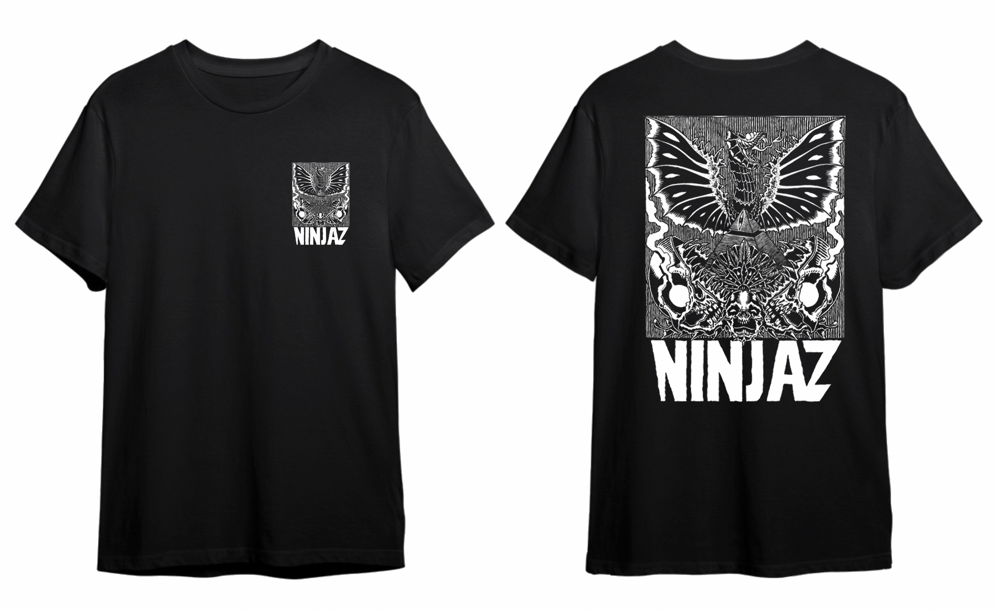 NINJAZ Black T-shirt