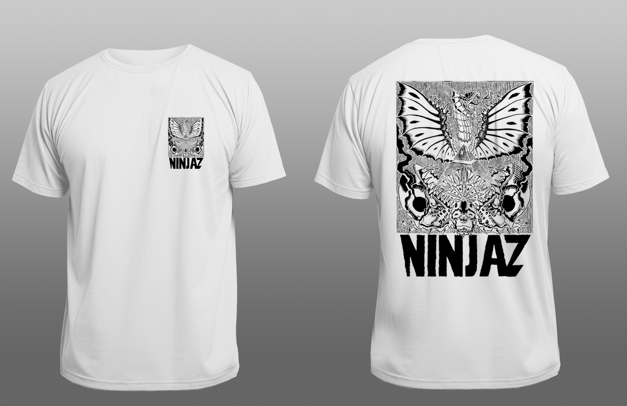 NINJAZ White T-shirt