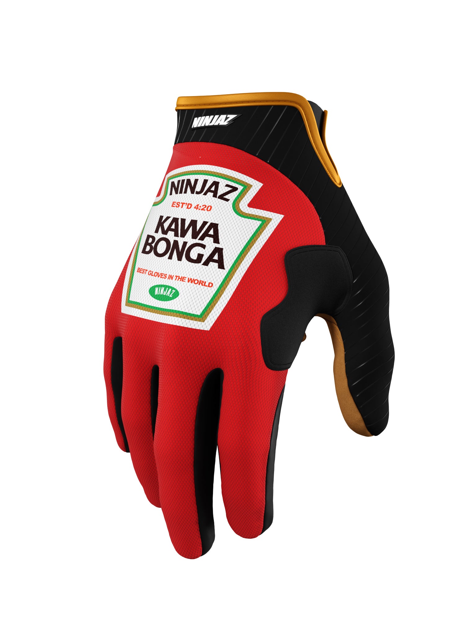 KAWABONGA MTB & MX Gloves - Ride Ninjaz