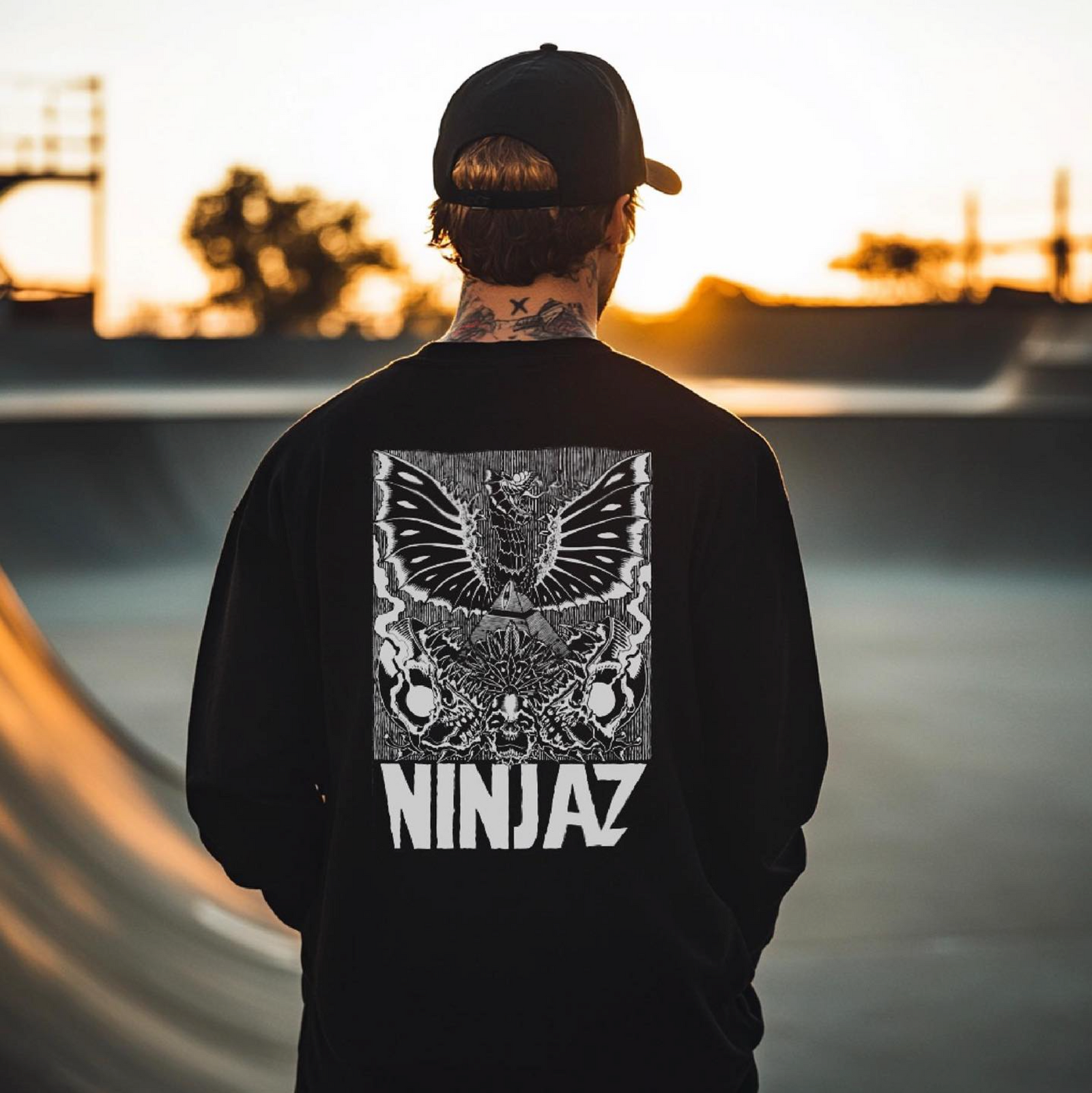 Ninjaz Long Sleeve back