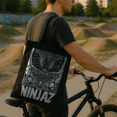 Ninjaz Tote Bag Organic Cotton Lifestyle