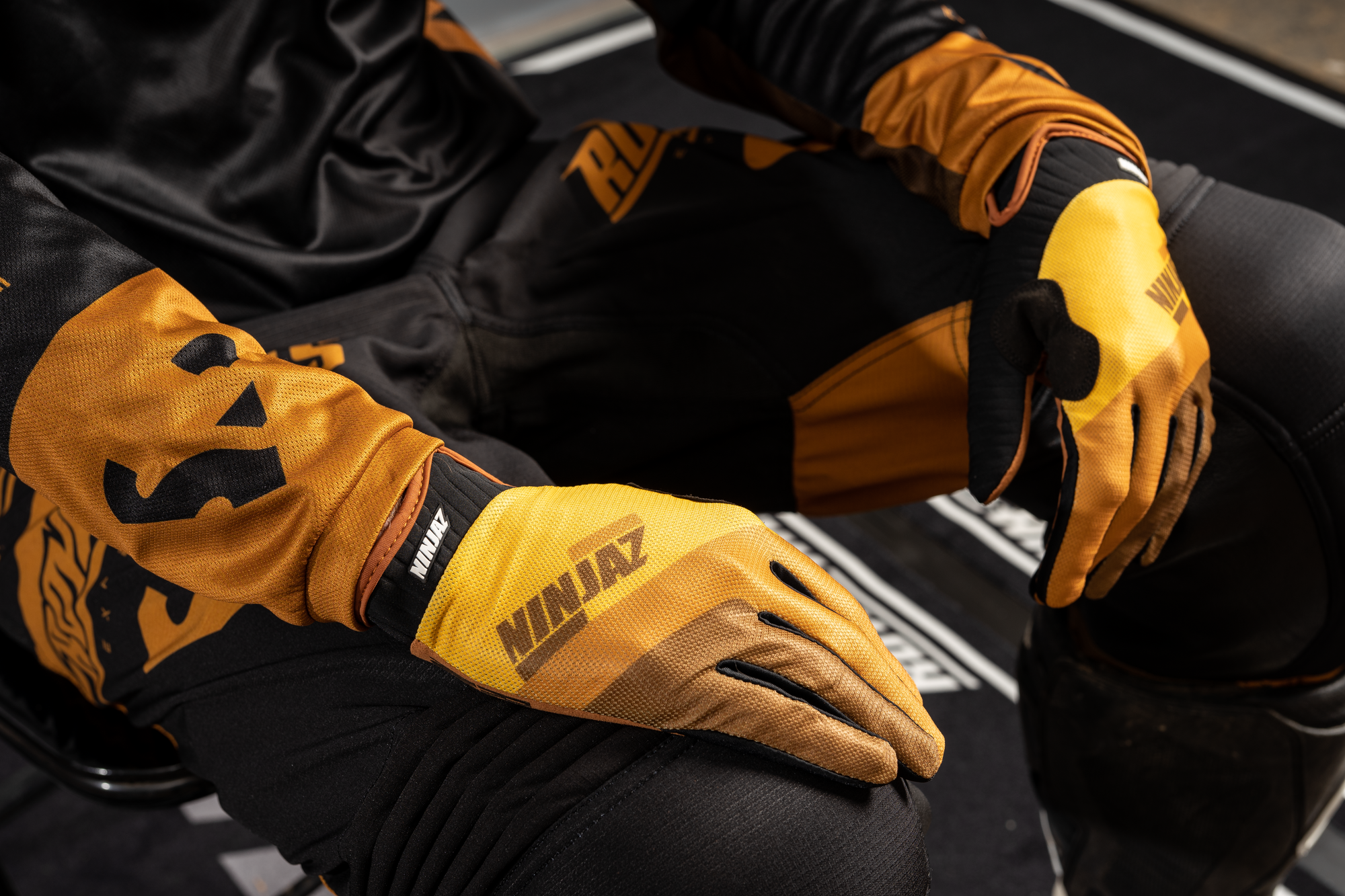 Ninjaz CHEESE gloves by Hanna Retz
